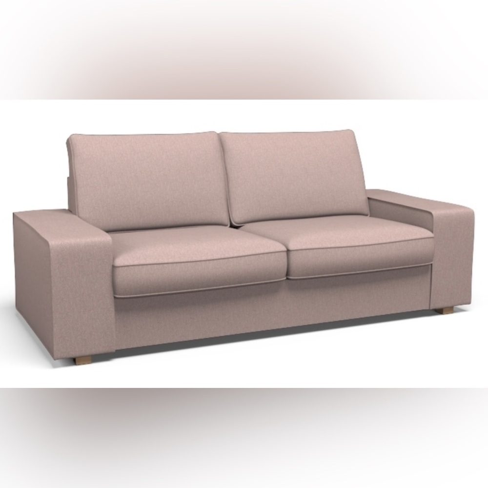 IKEA Kivik Loveseat Cover Light Pink/Blush in EUC
